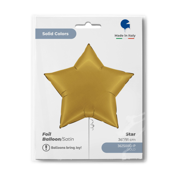 Звезда 36" GRABO Золото Сатин