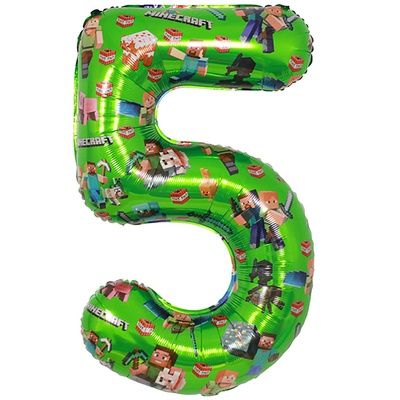 ЦИФРА "5" Человечки Пиксельные 40" /102см