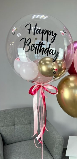 Баблс 18"с наполнением шарики Баблс 18"с наполнением шарики