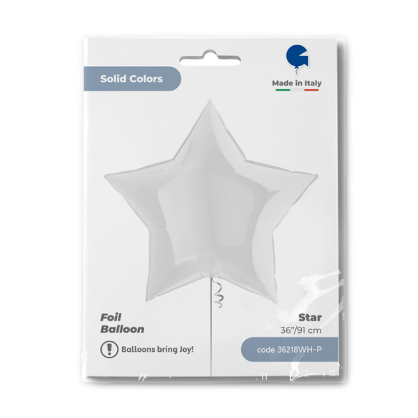 Звезда 36" GRABO Белый 