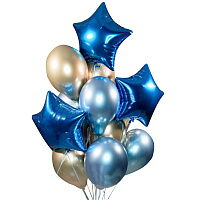  Стиль Синий Хром 