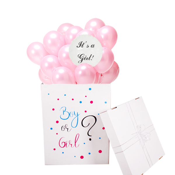 "Ура Девочка"Коробка-сюрприз "Ура Девочка"Коробка-сюрприз