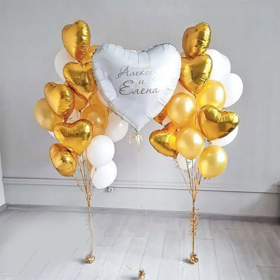 Свадебная композиция с Сердцем