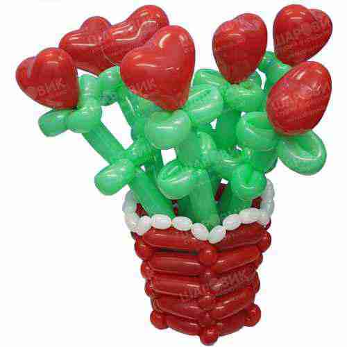 Букет в вазе «Шарм»