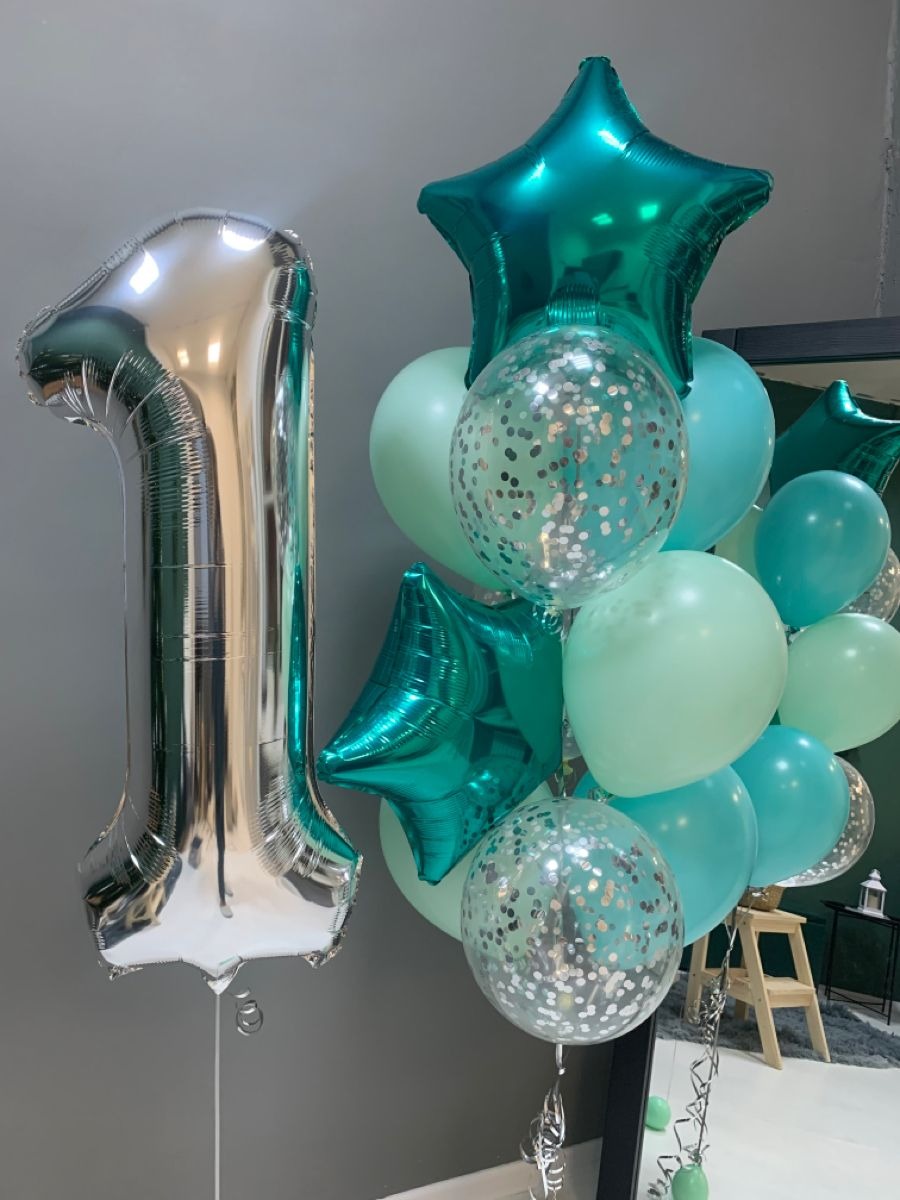 Бирюзовый микс 