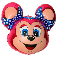 Бабси-Маус Фуксия (30''/76 см) Flex Metal