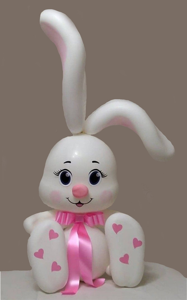 Зайка "Лапка" фигура из шаров