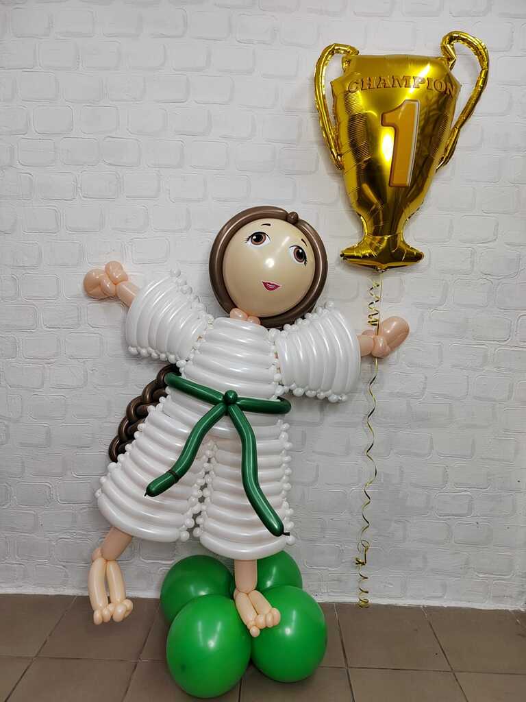 Каратистка Даша Чемпион