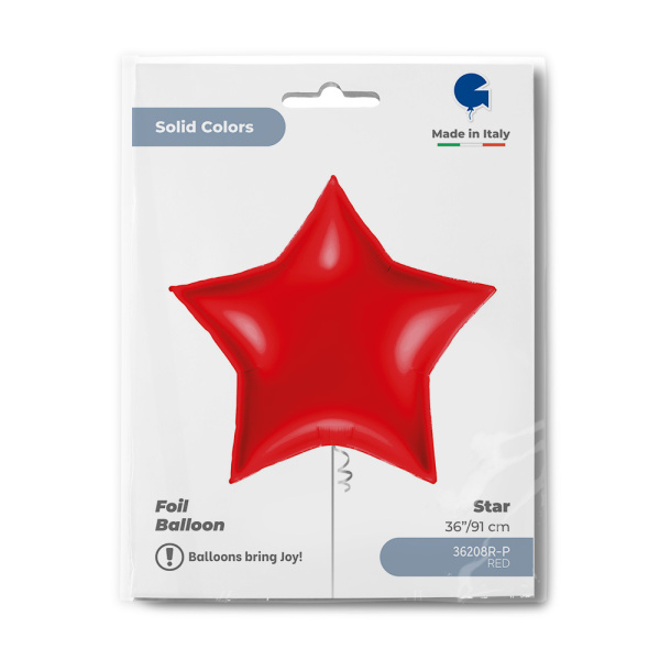 Звезда 36" GRABO Красный 