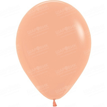 Шар Персик 12"(30см) пастель