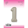 Цифра 1 Slim Creamy Late