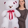 мягкая игрушка Медведь 112 см Белый